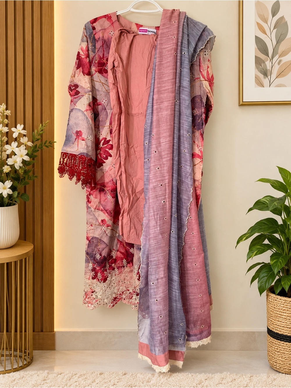 Kameez Plazzo With Dupatta